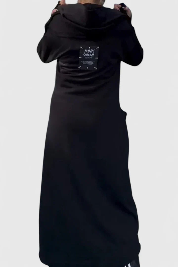 Melina | Langer Damen Kapuzenmantel